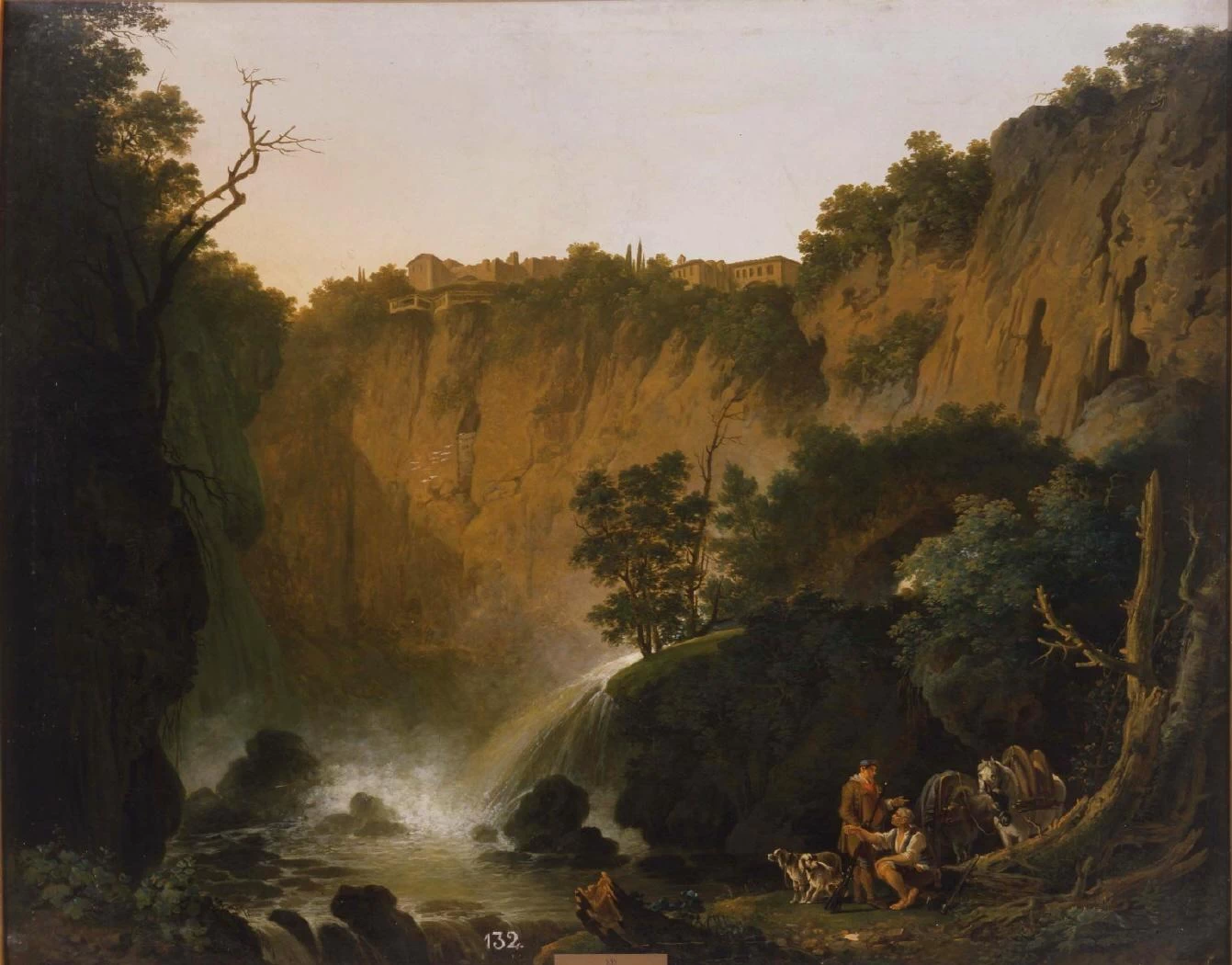 Paesaggio con cascate - Royal Academy of Fine Arts of San Fernando